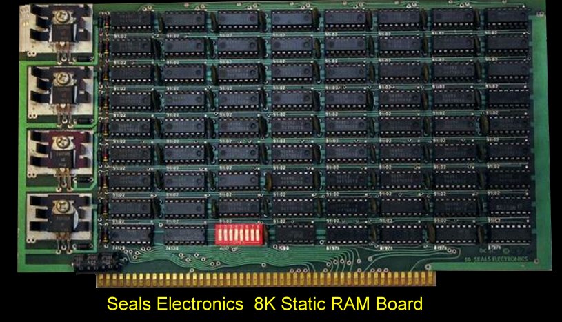 Seals 8K Static RAM